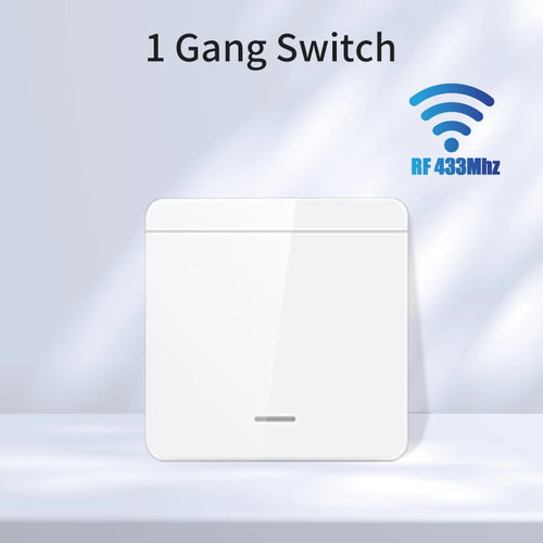 Tuya inteligentny przełącznik Wi-Fi do oświetlenia RF 433Mhz przełącznik bezprzewodowy inteligentna aplikacja Life sterowanie głosowe praca z Alexa Google Home Alice